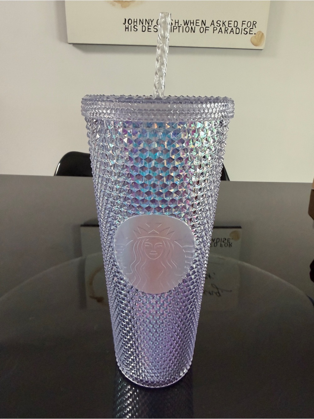 NWT Starbucks Venti Iridescent Unicorn Studded Cold Cup